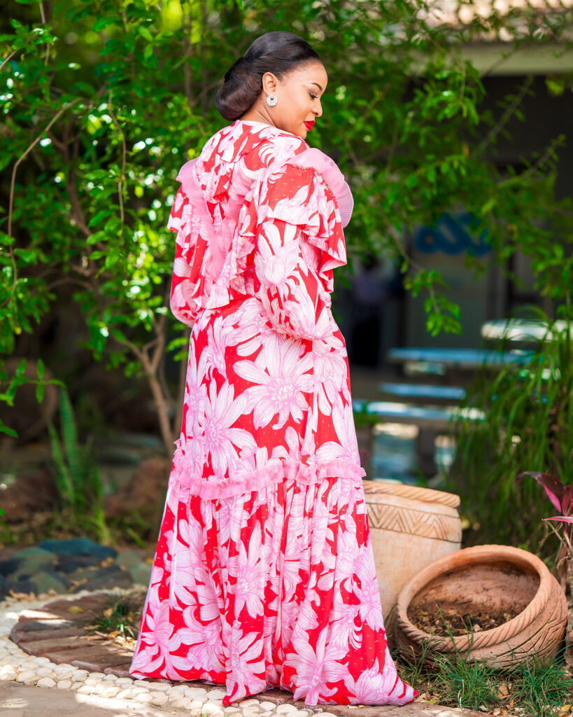 Floral Blaze Maxi