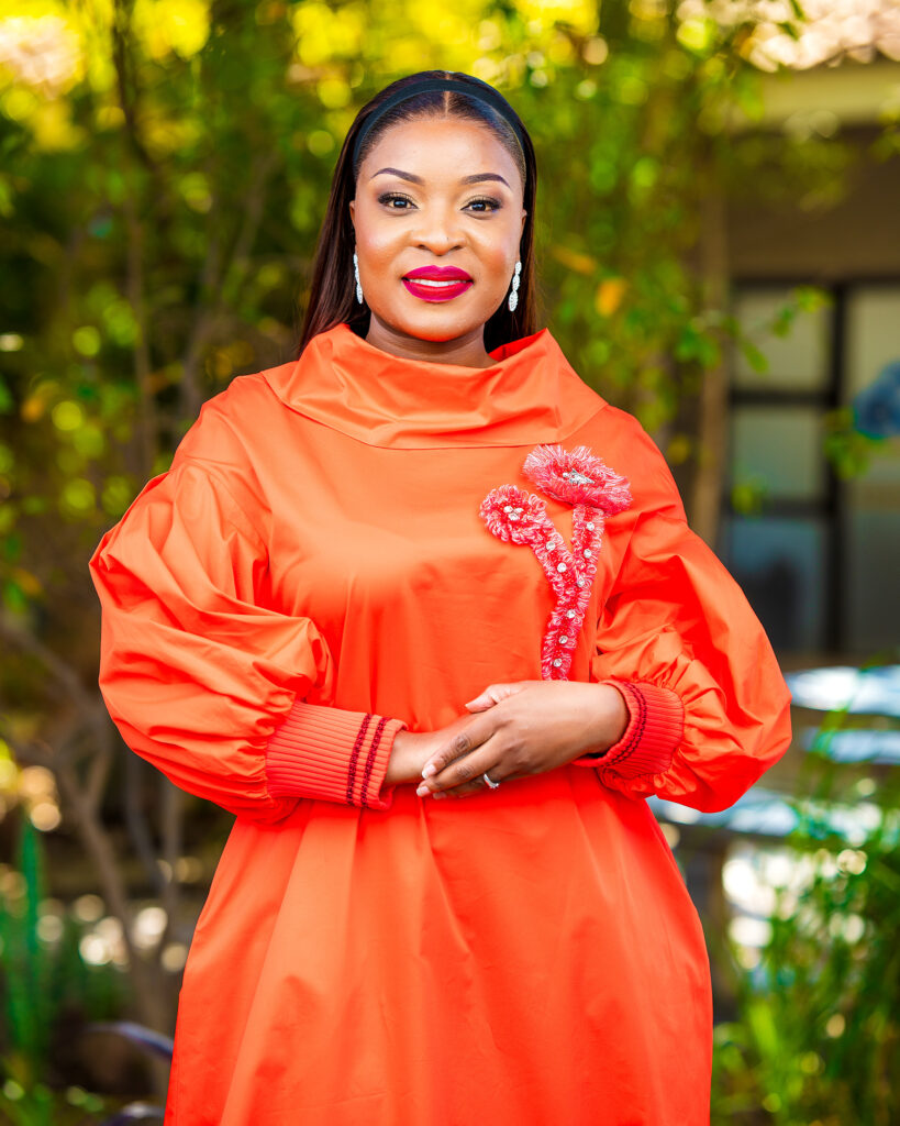Fiery Orchid” Fashion Couture
