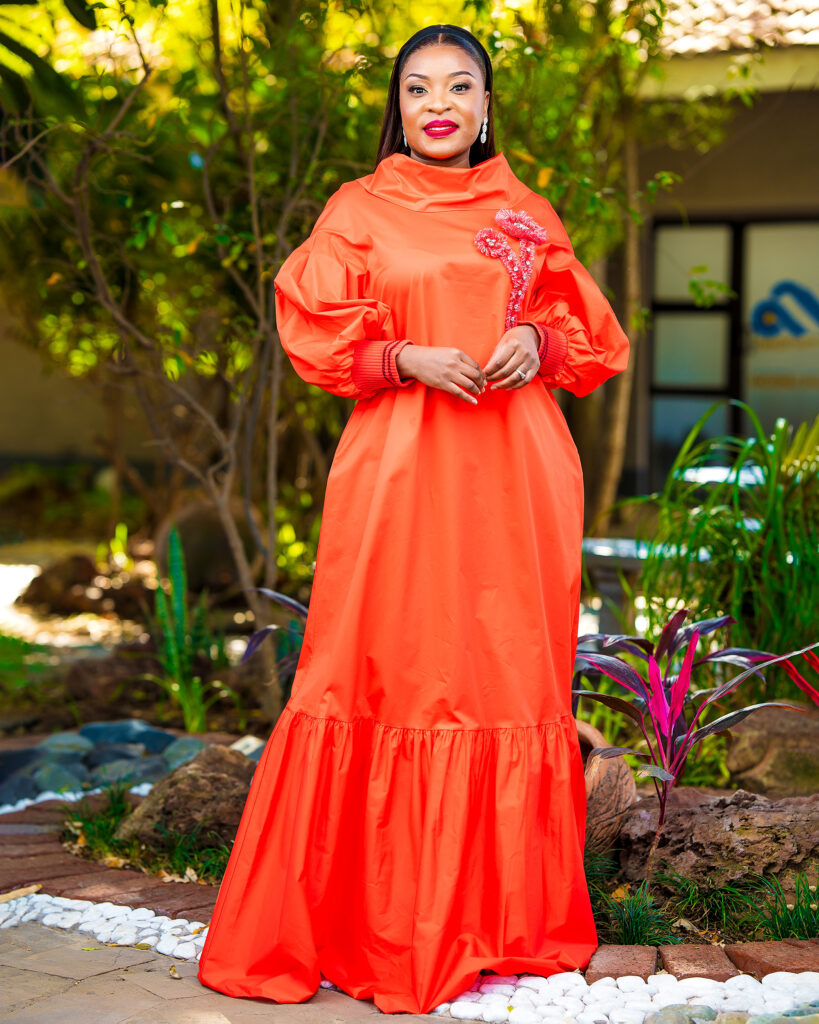 Fiery Orchid” Fashion Couture